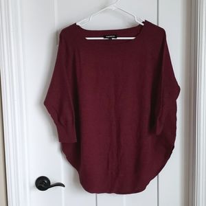 Express Circle Hem Tunic Sweater